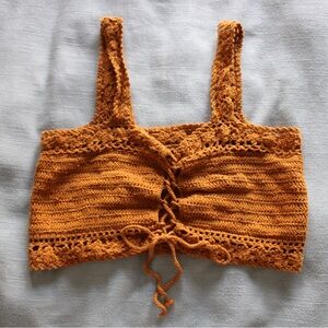 Forever 21 Crochet Crop Top
